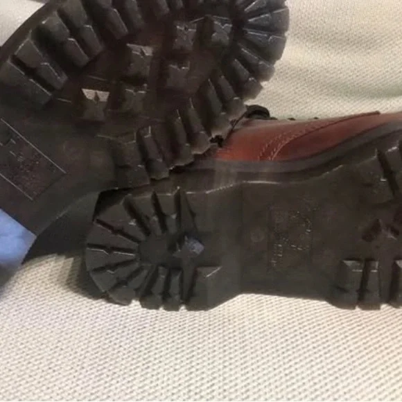 NWT Dr. Martens Jadon Brown Pull Up Leather Boots - Picture 6 of 8